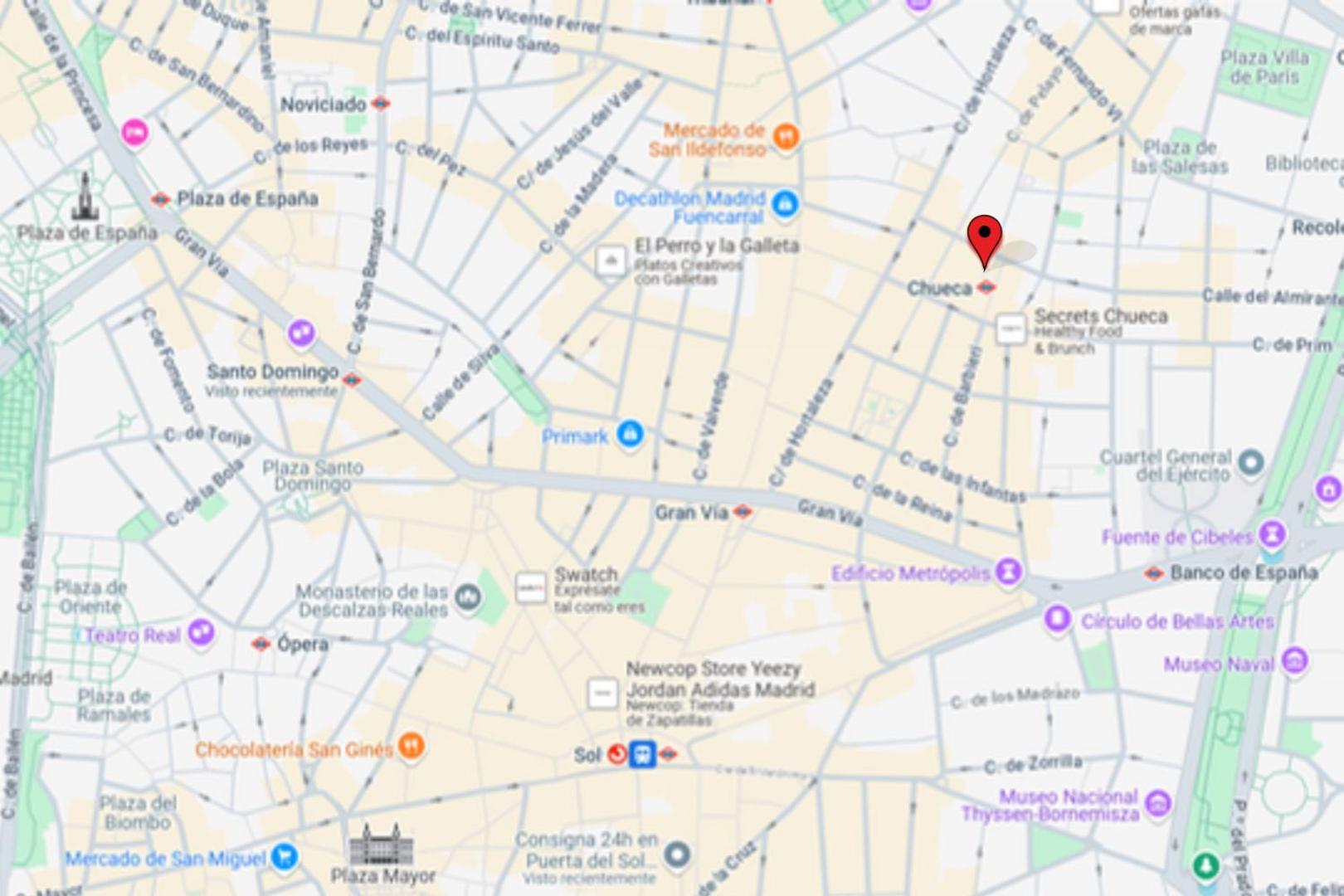 Pequeno Rincon Para 3, En Plaza De Chueca Мадрид Екстер'єр фото
